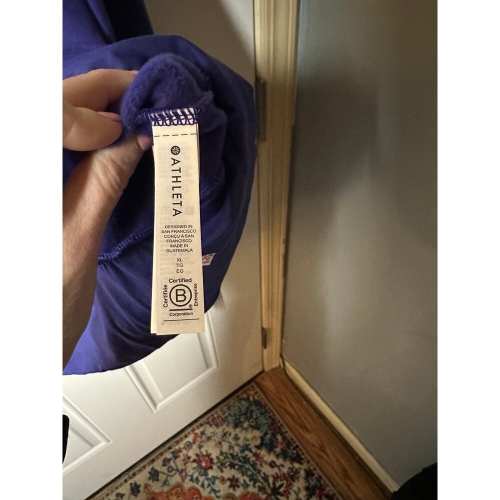 Athleta Altitude Polartec Half Zip Sweatshirt NWT - Picture 4 of 6